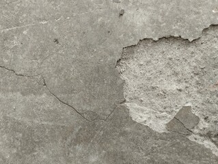 Concrete surfaces are peeling or spalling. due to extreme weather