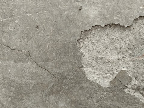 Concrete surfaces are peeling or spalling. due to extreme weather