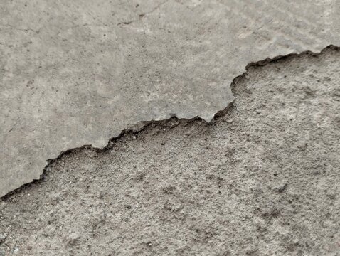 Concrete surfaces are peeling or spalling. due to extreme weather