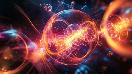 Visualizing Nuclear Fission Energy Flow in 3D with Vibrant Dynamics for Science Education