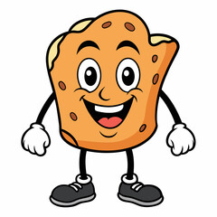 Hand-Drawn Colorful Mascot Icon,Colorful Cartoon Character Sticker,Vibrant Hand-Drawn Cartoon Mascot Sticker Icon,Cheerful Cartoon Character Sticker