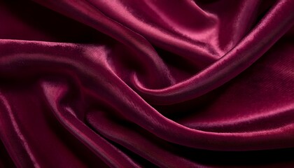 Obraz premium Soft velvety texture in deep burgundy