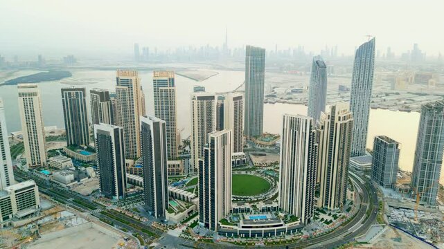 Dubai Creek Harbour Drone Video Emaar