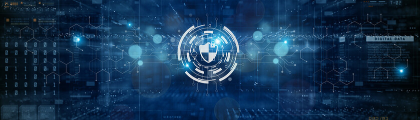 Obraz premium Cybersecurity and programming protection for virtual confidential data, featuring secure coding practices and encryption to safeguard privacy in digital environments