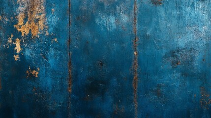 Blue metal texture with rust, industrial feel,