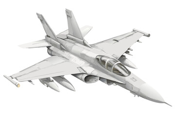 F 18e super hornet drawing vector image, isolated on white background