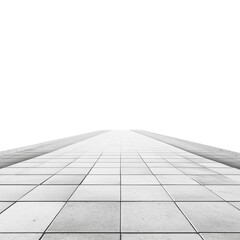 Fototapeta premium Concrete or pavers PNG isolated on a transparent background