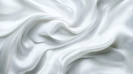 Obraz premium Soft abstract white textures with fluid lines,