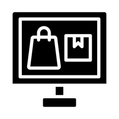 Digital Products Vector Glyph Icon Design