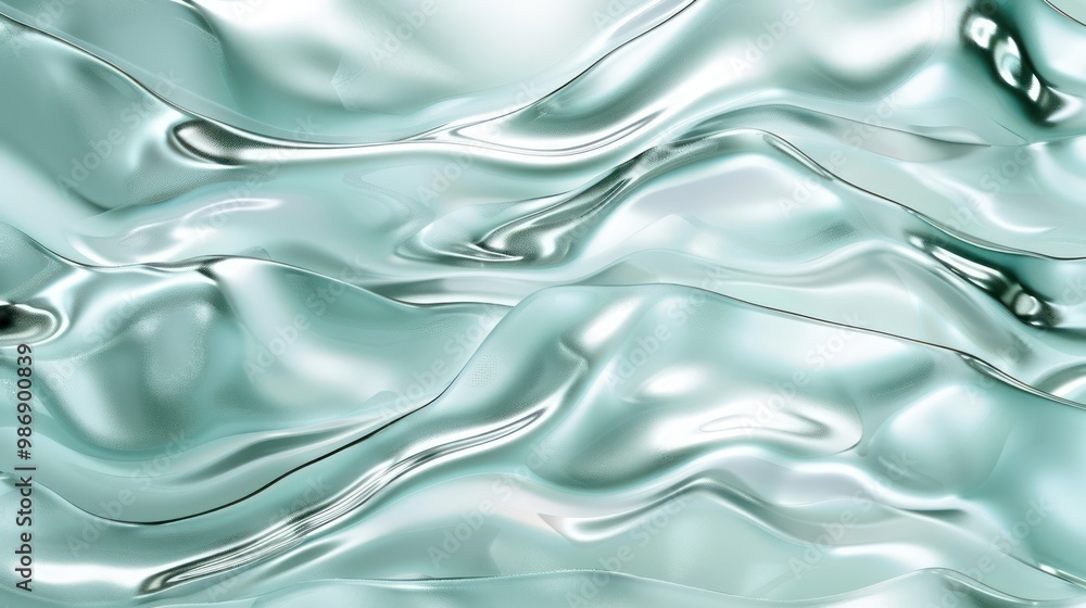 Aufkleber smooth, ripple glass texture with subtle waves creating a flowing effect