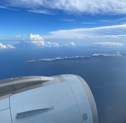 飛行機からの眺め