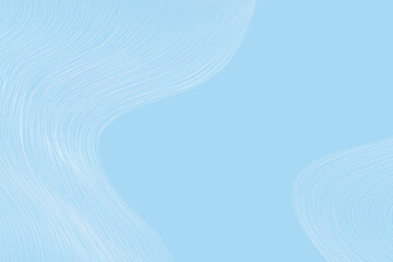 Hand Drawn Guilloche Line Curves Pattern On Blue Background. Cover Design Template for Ecommerce, Certificate, Business Presentatione etc.