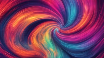 Obraz premium Background with colorful vortex, AI generated