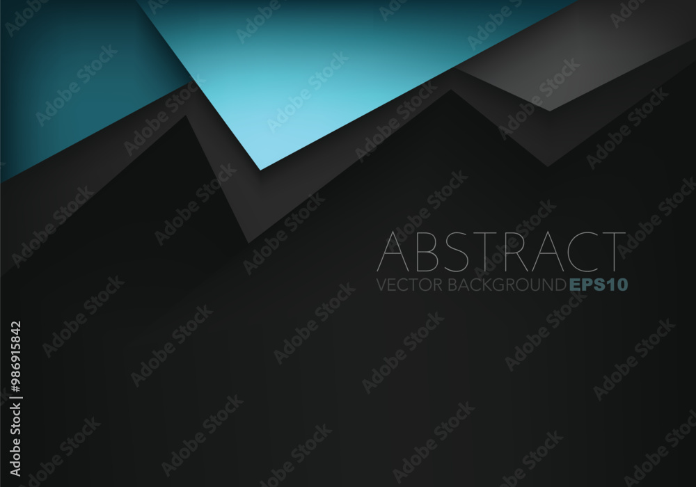 Fototapete graphic geometric triangle overlap vector layer background for text and message design
