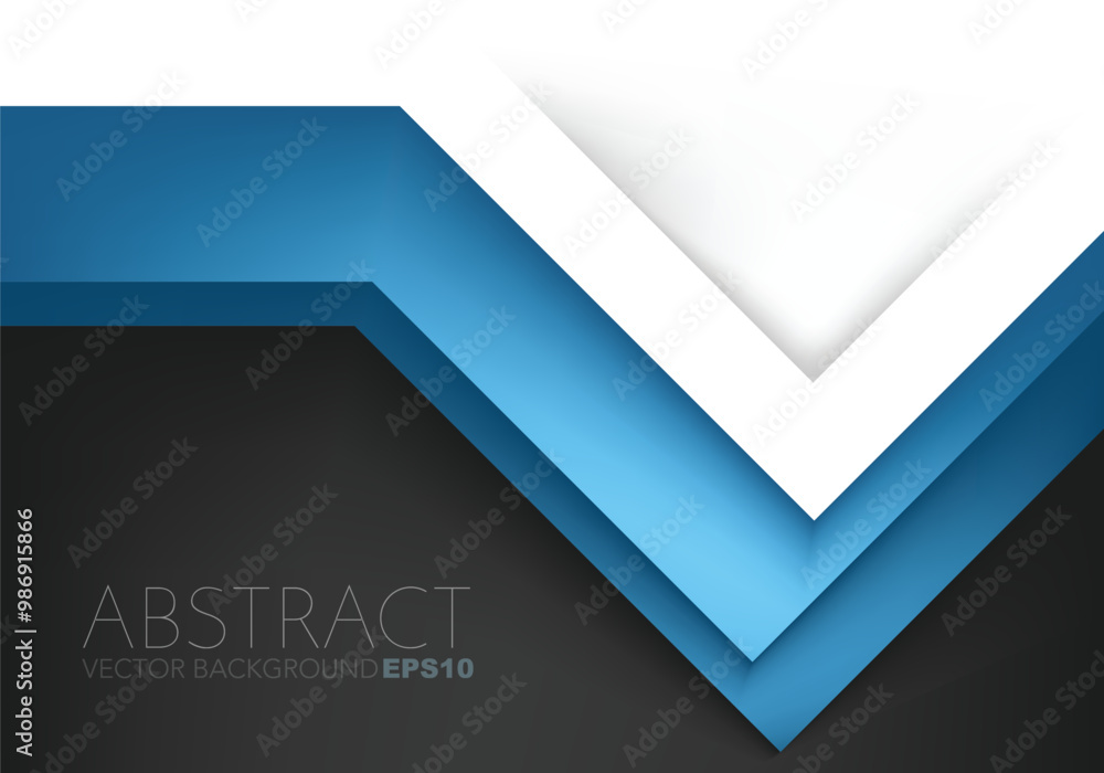 Fototapete graphic geometric triangle overlap vector layer background for text and message design