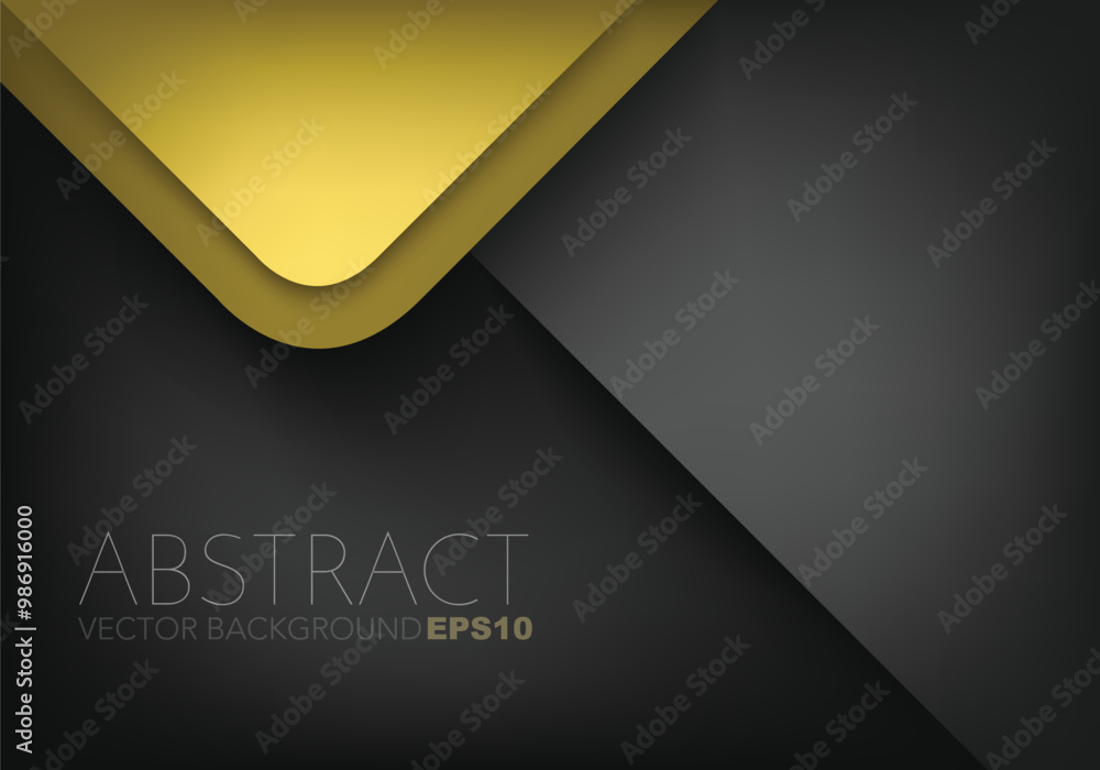Fototapete graphic geometric triangle overlap vector layer background for text and message design