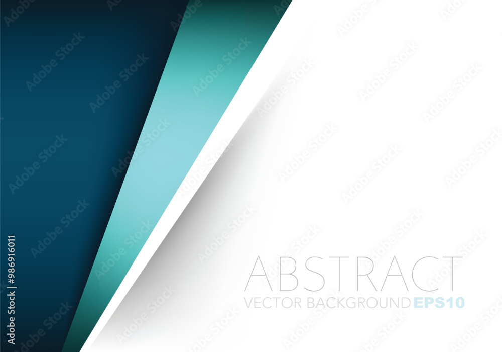Fototapete graphic geometric triangle overlap vector layer background for text and message design
