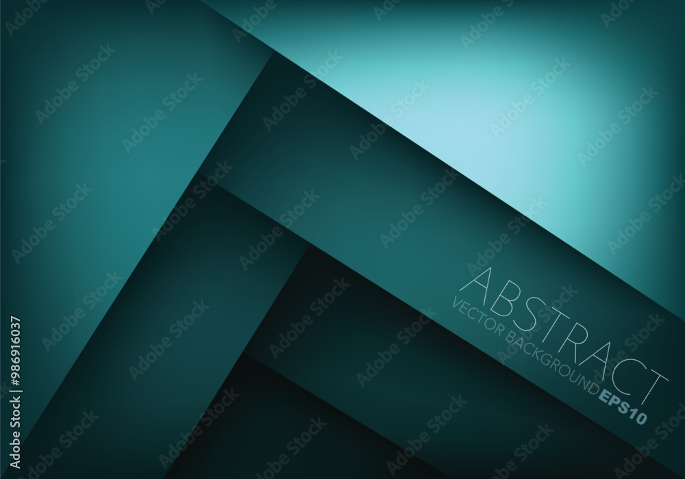 Fototapete graphic geometric triangle overlap vector layer background for text and message design