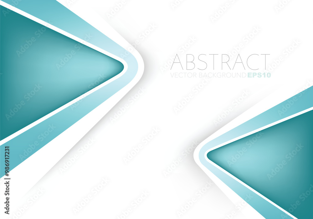 Fototapete graphic geometric triangle overlap vector layer background for text and message design