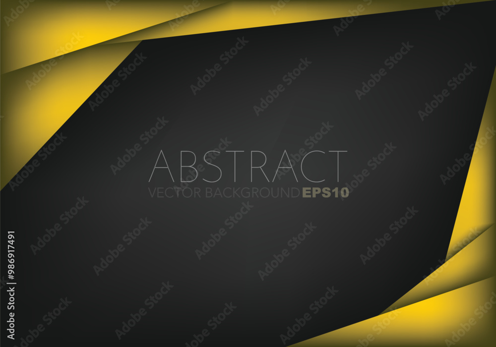 Fototapete graphic geometric triangle overlap vector layer background for text and message design
