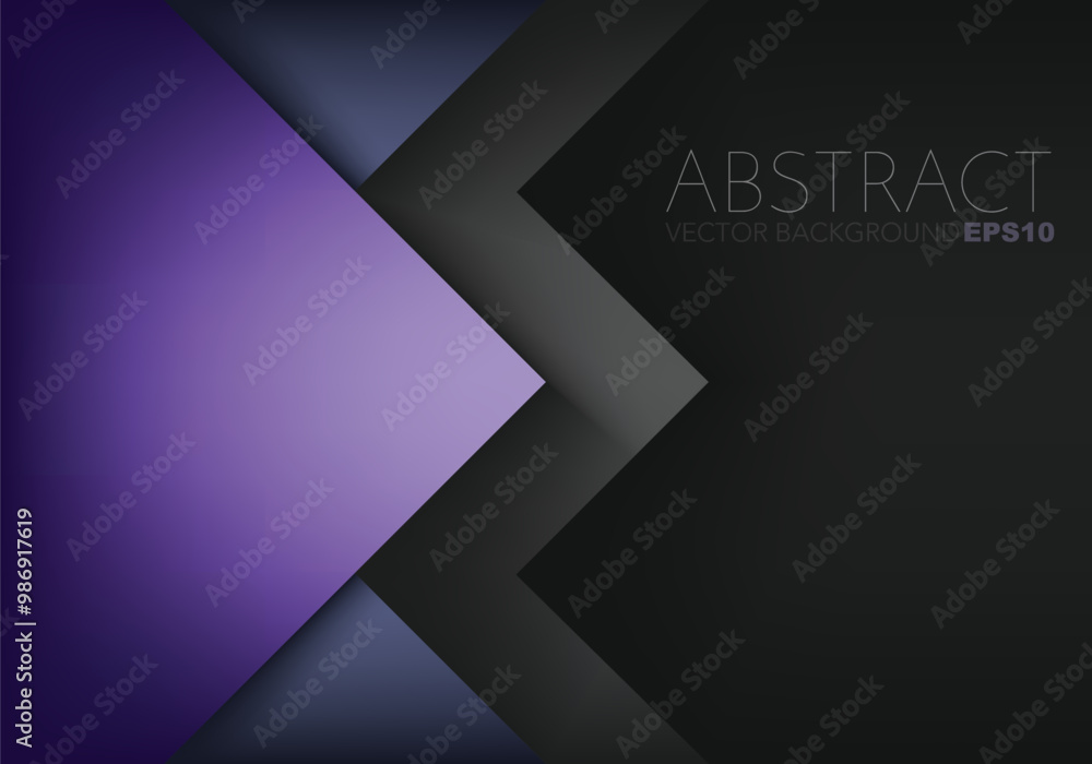 Fototapete graphic geometric triangle overlap vector layer background for text and message design