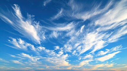 Dynamic Sky Dance - Energetic Clouds in Motion Creating a Spectacular Dance in the Sky