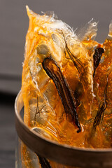 Glass kimchi flavor potatoe chips