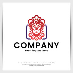 Clown Logo Design is awesome logo concept design for your company or bussiness