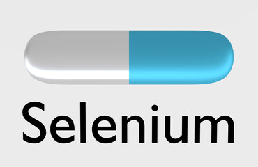 Selenium - chemical element concept