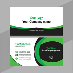 Business card design template, Clean professional business card template, visiting card, business card template.