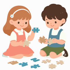 boys and girls who are playing, learning, exploring, being creative