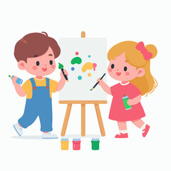 boys and girls who are playing, learning, exploring, being creative