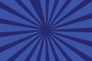 Starburst abstract blue background