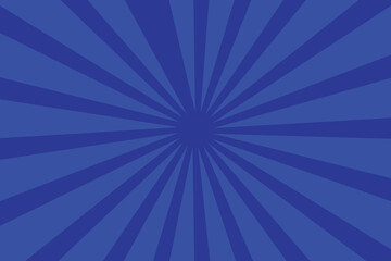 Starburst abstract blue background