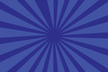 Starburst abstract blue background