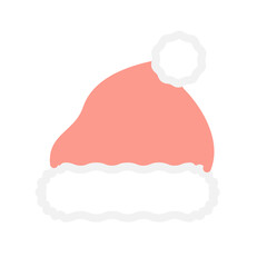 サンタクロース　帽子　イラスト