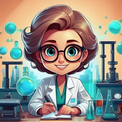 dessin anim&eacute;, illustration, vecteur, gar&ccedil;on, 