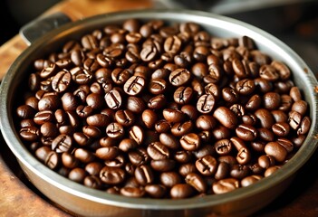 Fototapeta premium coffee roasting