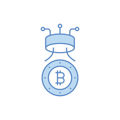Digital Money vector icon