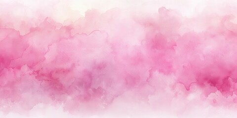 Fototapeta premium Abstract soft pink watercolor background with flowing ink grunge texture, perfect for fantasy designs and decorative projects