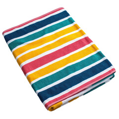 A beach towel, isolate on transparent background