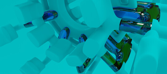 3d Abstract Design © neurostructure