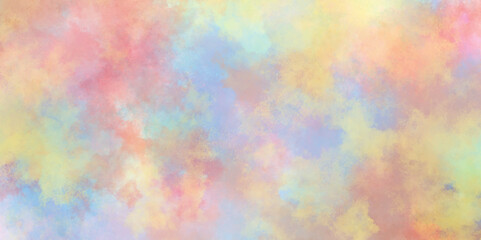 grunge Texture of a lightly sized watercolor paper,  amazing colorful abstract texture of soft watercolor, watercolor paper texture background, Colorful watercolor art splashed background.