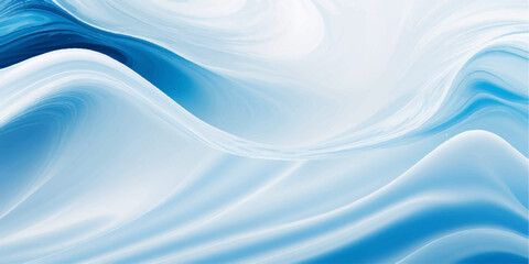 Naklejka premium abstract deep blue and white abstract water color ocean wave texture background. Banner Graphic Resource as background for ocean wave and water wave abstract graphics 