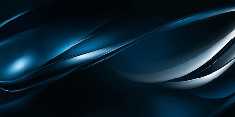 Abstract wavy blue background