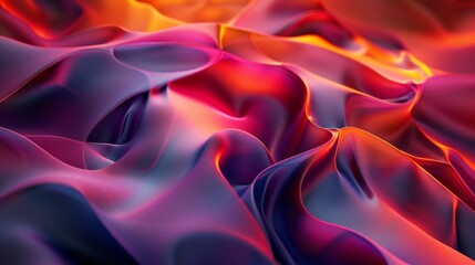 Fototapeta premium Abstract colorful wave background