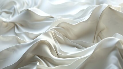 Obraz premium White Fabric Texture Background