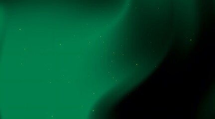 Dark green gradient background with light green stars perfect for celestialthemed designs, invitations, party decorations