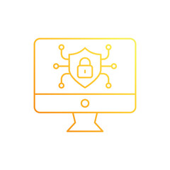 System Security vector icon