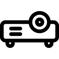 infocus electronic icon style outline